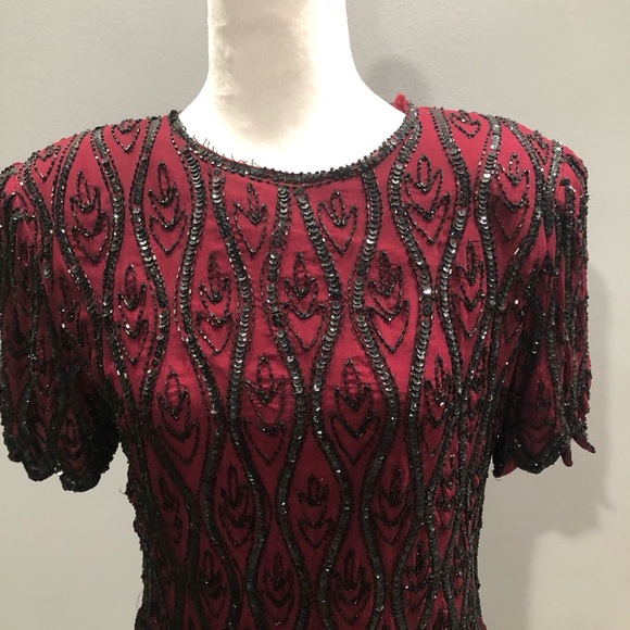 Vintage Beaded Blouse - Picture 4 of 7